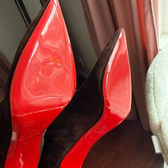 Christian Louboutin Suede So Kate 85 Boots - Picture 5 of 8